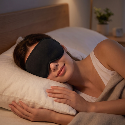 Luxe 3D Memory Foam Slaapmasker voor Ultiem Slaapcomfort